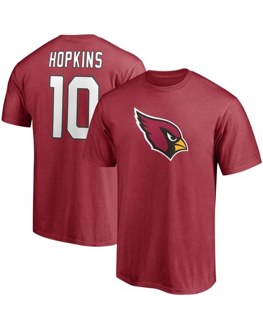 Fanatics DeAndre Hopkins Arizona Cardinals Player Icon Name and Number T-shirt
