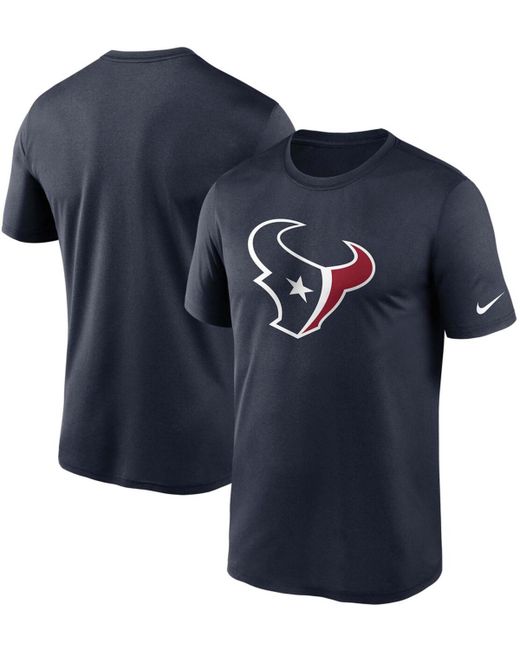 Nike Big and Tall Houston Texans Logo Essential Legend Performance T-Shirt