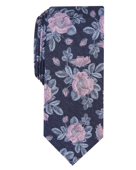 Bar III Fairmont Skinny Floral Tie Created for Macys