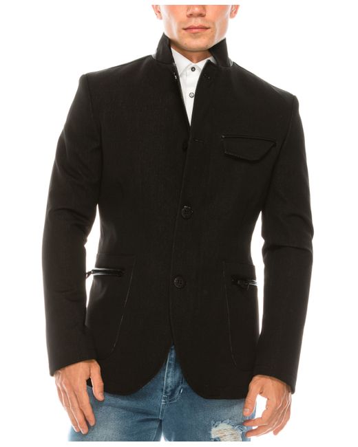 Ron Tomson Modern Casual Stand Collar Sport Coat