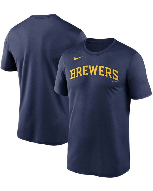 Nike Milwaukee Brewers Wordmark Legend T-shirt