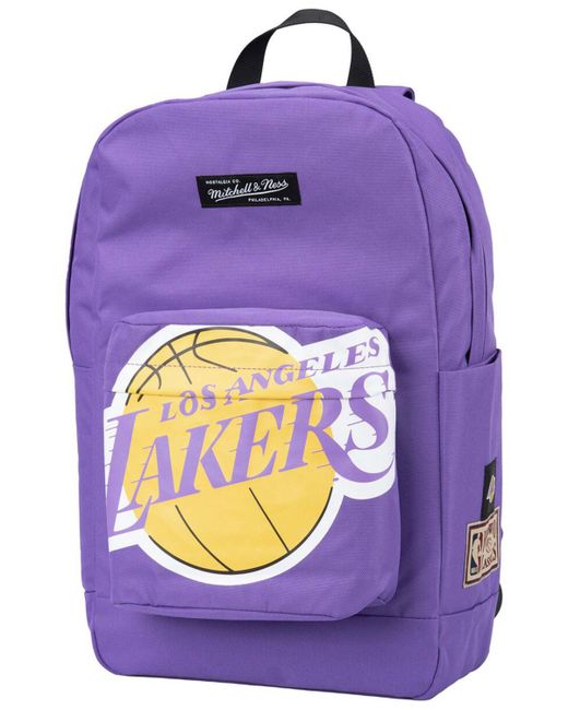 Mitchell & Ness and Los Angeles Lakers Hardwood Classics Backpack
