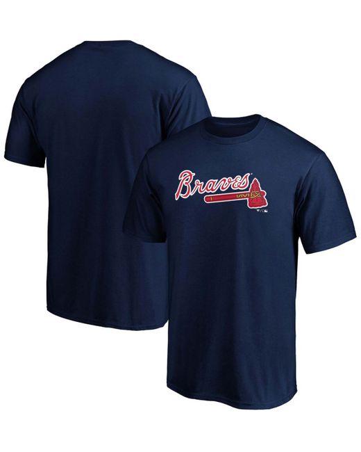 Fanatics Big and Tall Atlanta Braves Official Wordmark T-shirt