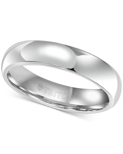Triton Carbide Ring Dome Wedding Band 5mm