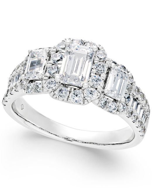 Macy's Diamond Engagement Ring 2 ct. t.w. in 14k
