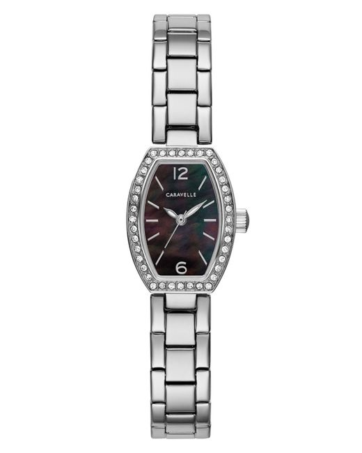 Caravelle NY Designed by Bulova Stainless Steel Bracelet Watch 18x24mm Shoes