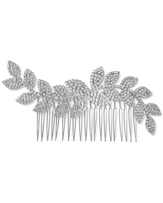 INC International Concepts Tone Pave Leaf Sprig Hair Comb Created for Macys