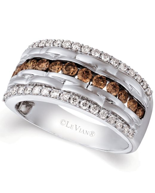 Le Vian Chocolatier Diamond Multi-Row Ring 1-1/3 ct. t.w. in 14k