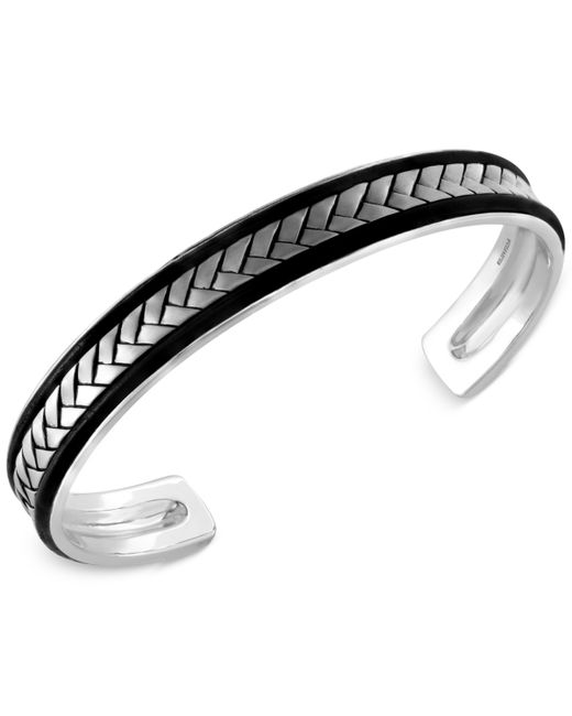 Effy Collection Effy Woven Cuff Bracelet in Sterling