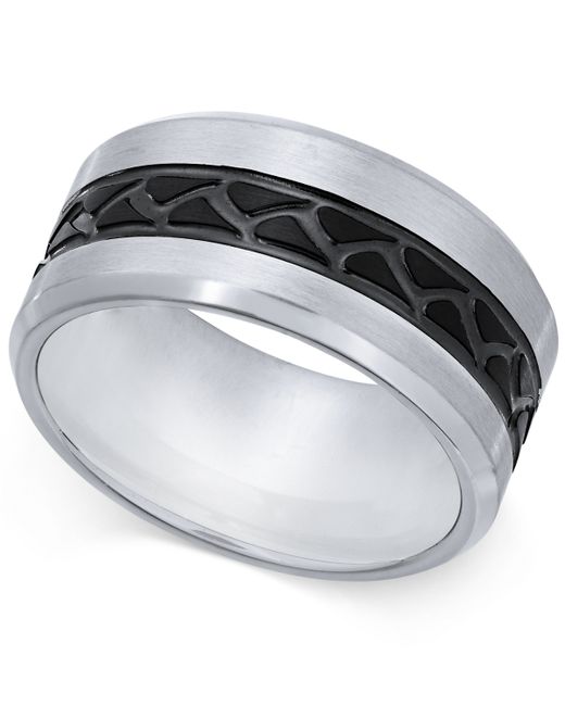Sutton By Rhona Sutton Stainless Steel Tire Tread Ring