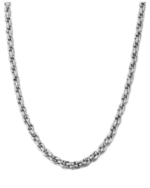 Esquire Men's Jewelry Triple Woven Link 22 Chain Necklace Created for