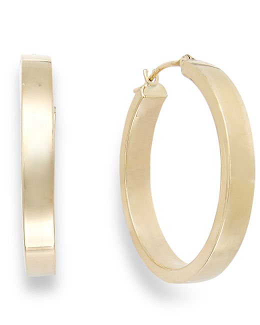 Macy's Bold Hoop Earrings in 10k Gold 25mm