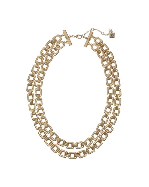 Laundry by Shelli Segal Two-Row Chain Necklace