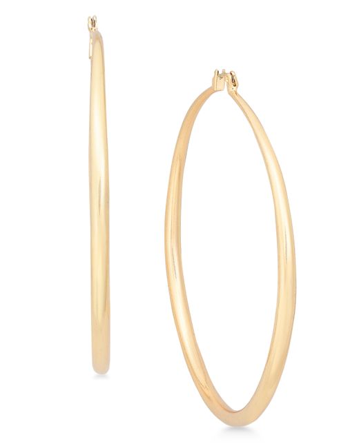 INC International Concepts Extra Large 2-3/4 Tone Hoop Earrings Created for Macys