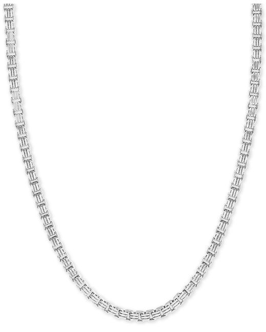 Effy Collection Effy Box Link 22 Chain Necklace in Sterling