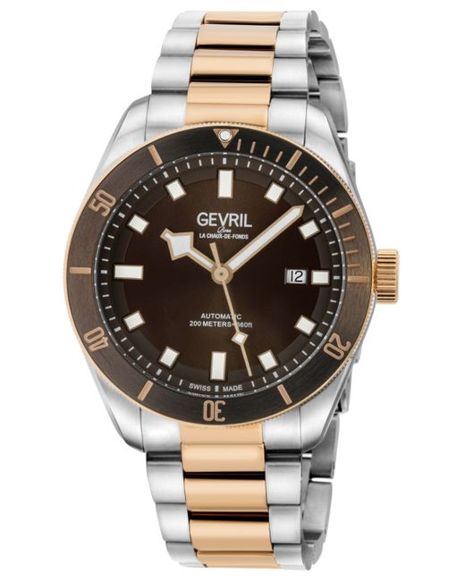 Gevril Yorkville Swiss Automatic Bracelet Watch 43mm