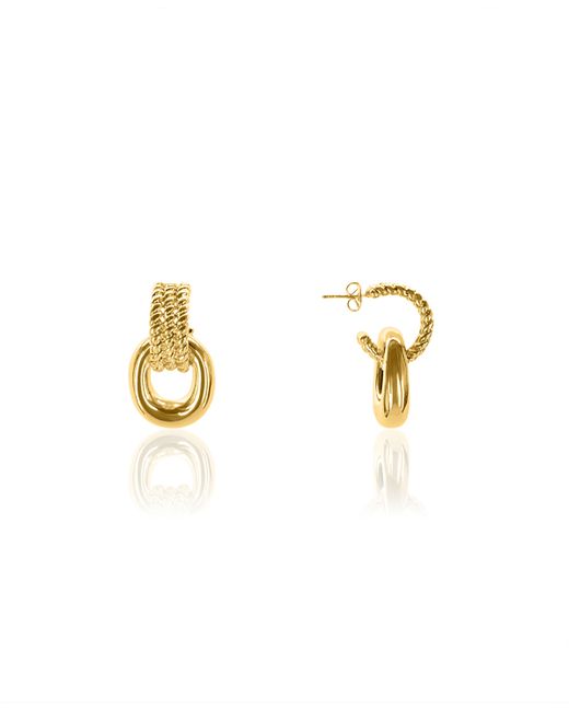 Oma The Label Edo 18K Gold Plated Brass Earrings