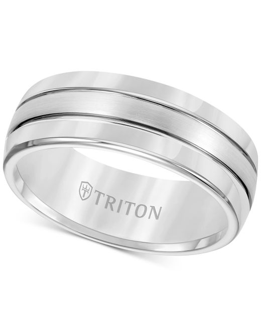 Triton Carbide Ring Comfort Fit Wedding Band 8mm