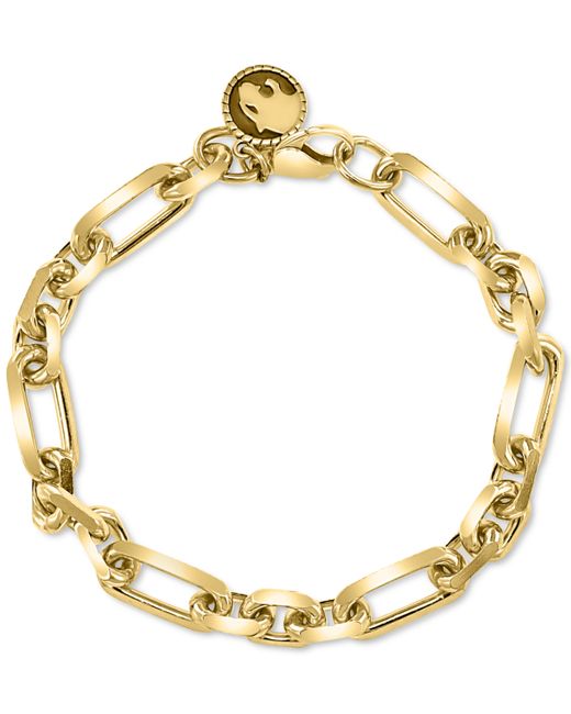 Effy Collection Effy Open Link Bracelet in 14k Gold-Plated Sterling