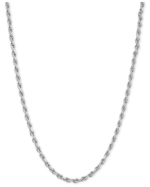 Giani Bernini Rope Link 22 Chain Necklace in Sterling