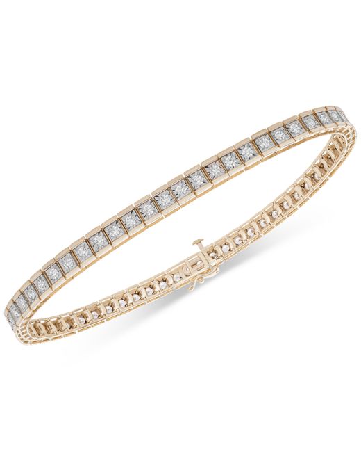 Macy's Diamond Tennis Bracelet 2 ct. t.w. in 10k Gold