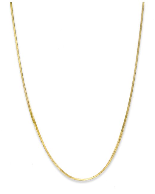 Giani Bernini 18K Gold over Sterling Necklace 16 Thin Snake Chain