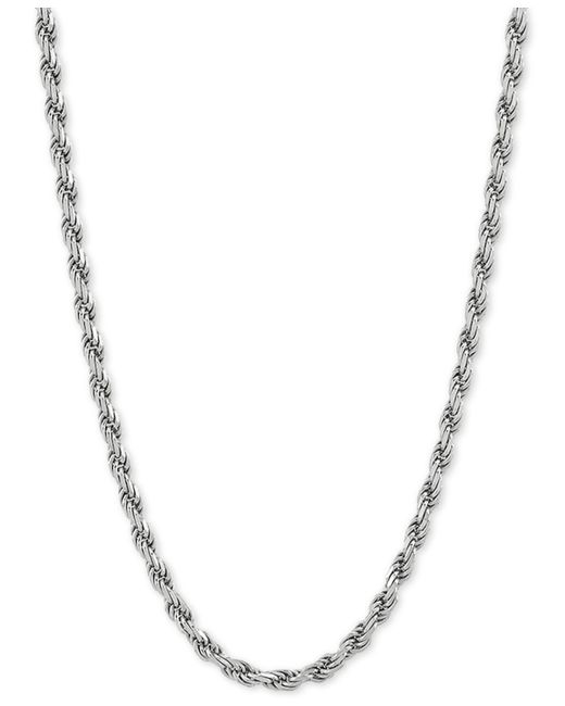 Giani Bernini Rope Link 20 Chain Necklace in Sterling