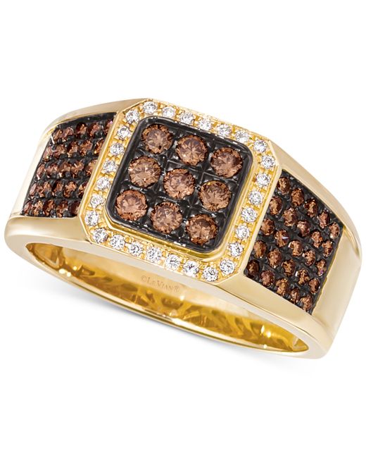 Le Vian Chocolatier Diamond Cluster Ring 7/8 ct. t.w. in 14k