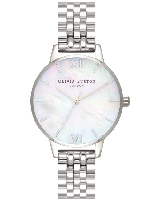Olivia Burton Stainless Steel Bracelet Watch 30mm