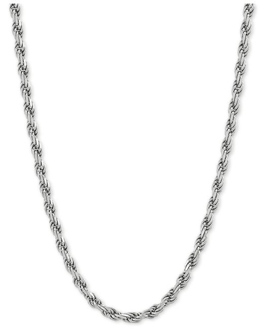 Giani Bernini Rope Link 18 Chain Necklace in Sterling