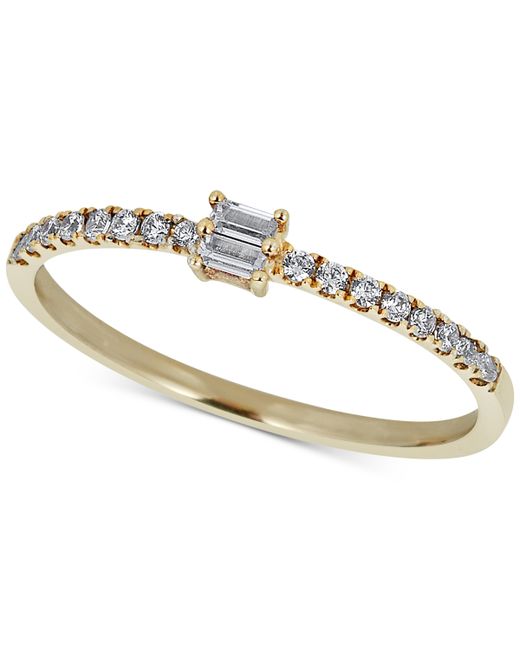 Macy's Diamond Baguette Ring 1/4 ct. t.w. in 14k Gold