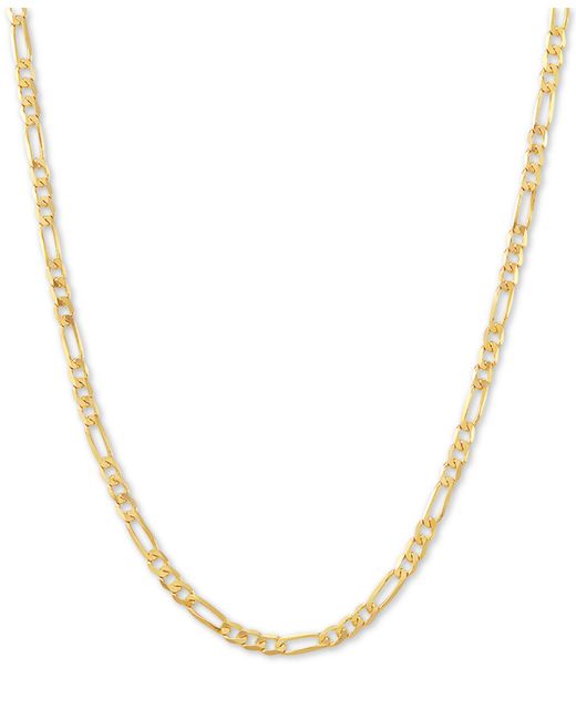 Italian Gold Figaro Link 18 Chain Necklace in 14k Gold