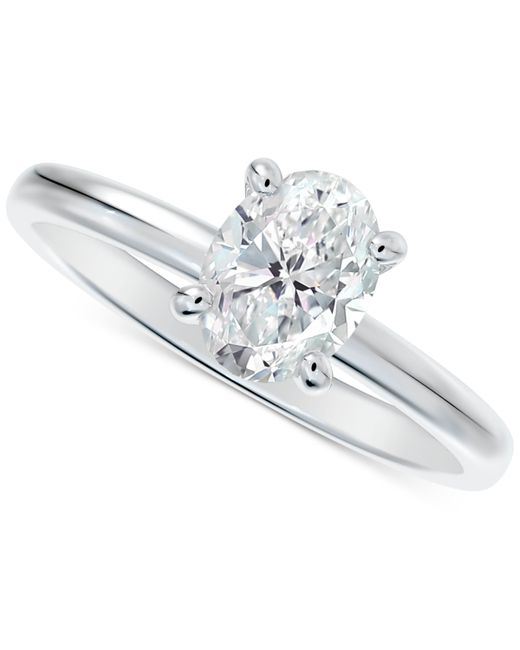 De Beers Forevermark Portfolio by Diamond Solitaire Oval-Cut Engagement Ring 5/8 ct. t.w. in 14k