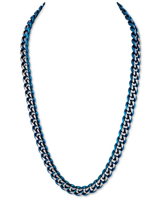Esquire Men's Jewelry Multi-Tone Curb Link 22Chain Necklace Created for Macys