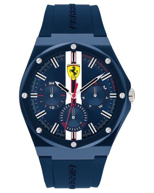 Ferrari Aspire Silicone Strap Watch 44mm Shoes
