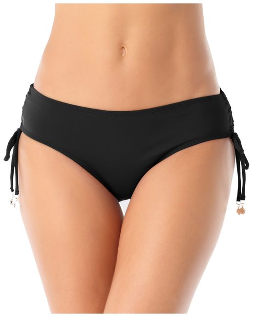 Anne Cole Ruched-Side Bikini Bottoms Swimsuit