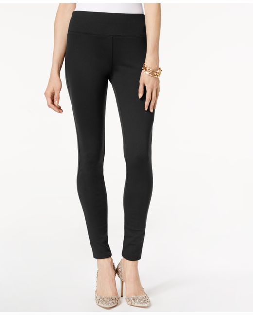 INC International Concepts Pull-On Ponte Skinny Pants Created for Macys
