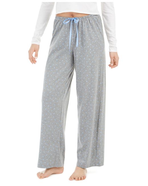 Hue Heart-Print Pajama Pants