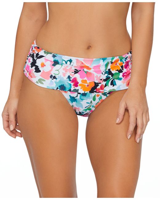Island Escape Honey Bloom Printed Bikini Bottoms Created for Macys Swimsuit