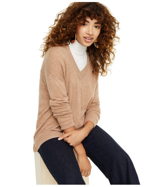 Charter Club Oversized V-Neck Sweater Created for