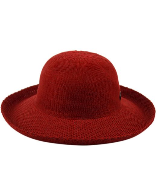 Epoch Hats Company Angela William Wide Brim Sun Bucket Hat with Roll Up Edge