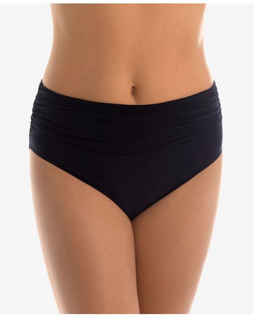 Magicsuit Jersey Shirred Tummy Control Bikini Bottoms Swimsuit