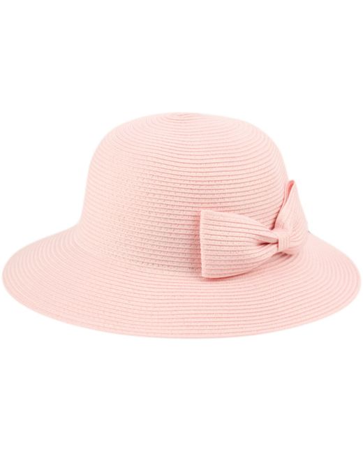Epoch Hats Company Angela William Poly Braid Bucket Sun Hat with Ribbon