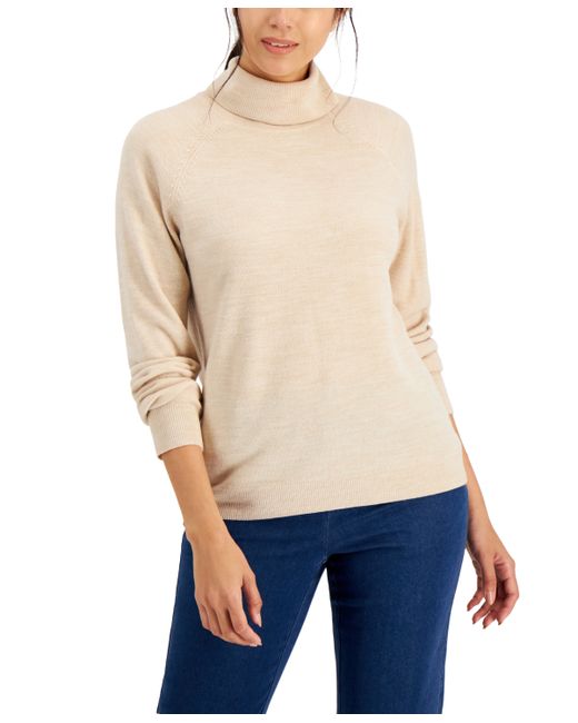 Karen Scott Luxsoft Turtleneck Sweater Created for