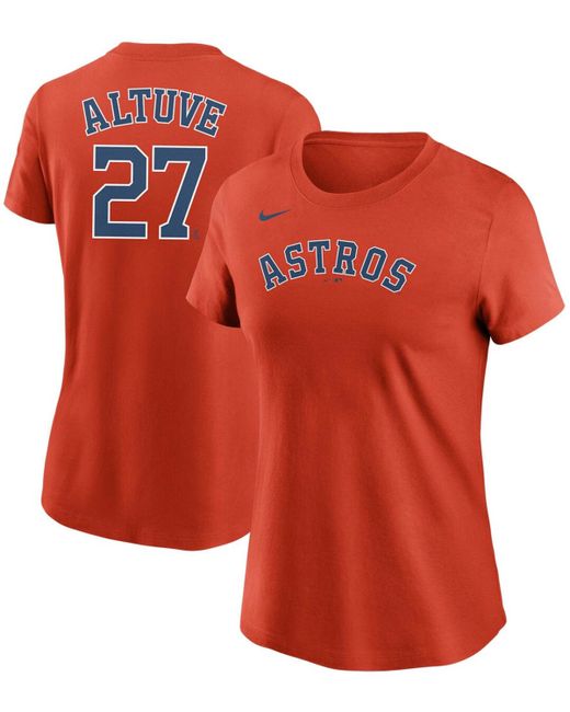 Nike Jose Altuve Houston Astros Name and Number T-shirt