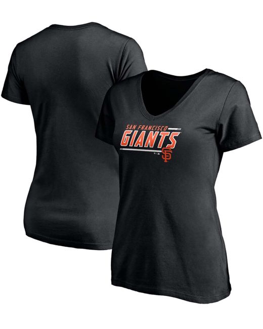 Fanatics San Francisco Giants Plus Mascot in Bounds V-Neck T-shirt