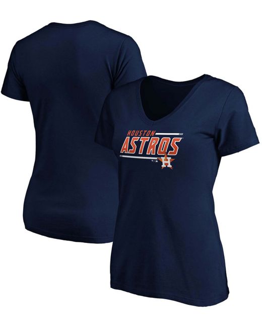Fanatics Houston Astros Plus Mascot in Bounds V-Neck T-shirt