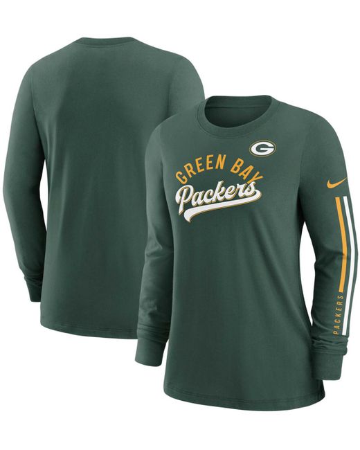Nike Bay Packers Team Name Long Sleeve T-shirt