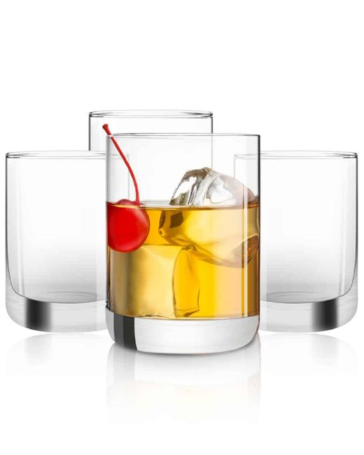 Joyjolt Nova Whiskey Glasses Set of 4