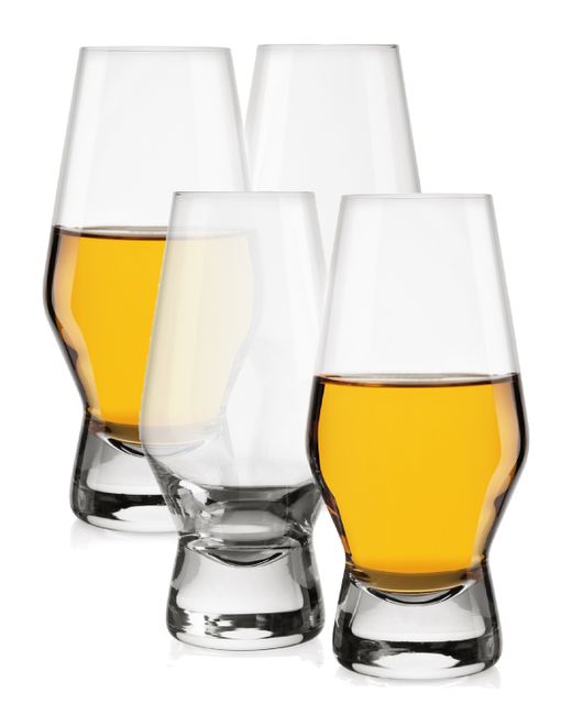 Joyjolt Halo Whiskey Glasses Set of 4